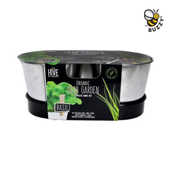 Kit de Culture de Jardin d'Herbes Bio – Coffret Cadeau pour Cuisine Intérieure pour la vente par Buzzy Seeds Grow Gifts