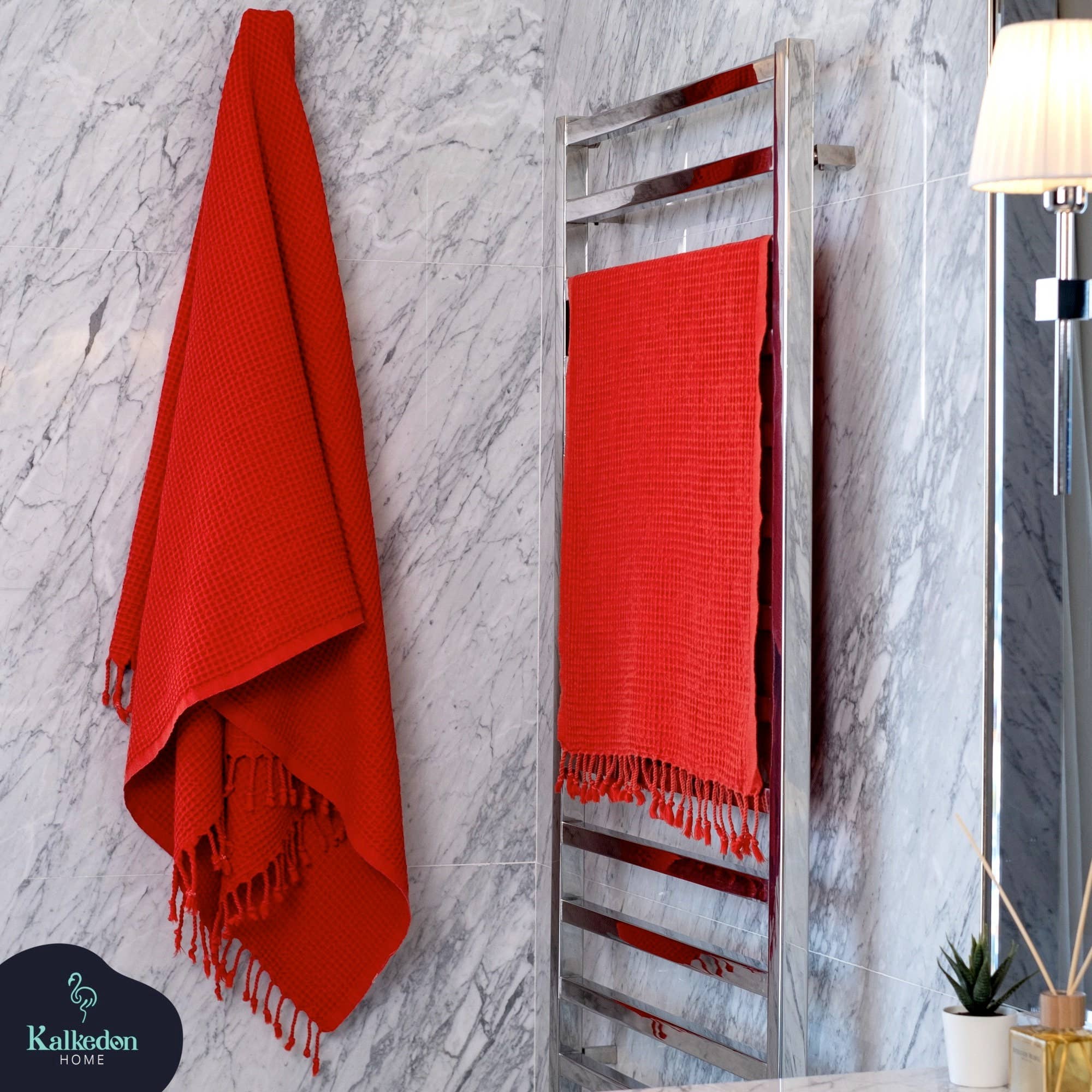 Kalkedon Towels - Wholesale Bath Towel - Stonewashed Waffle Bath Towel| Turkish Towel | Spa Towel12