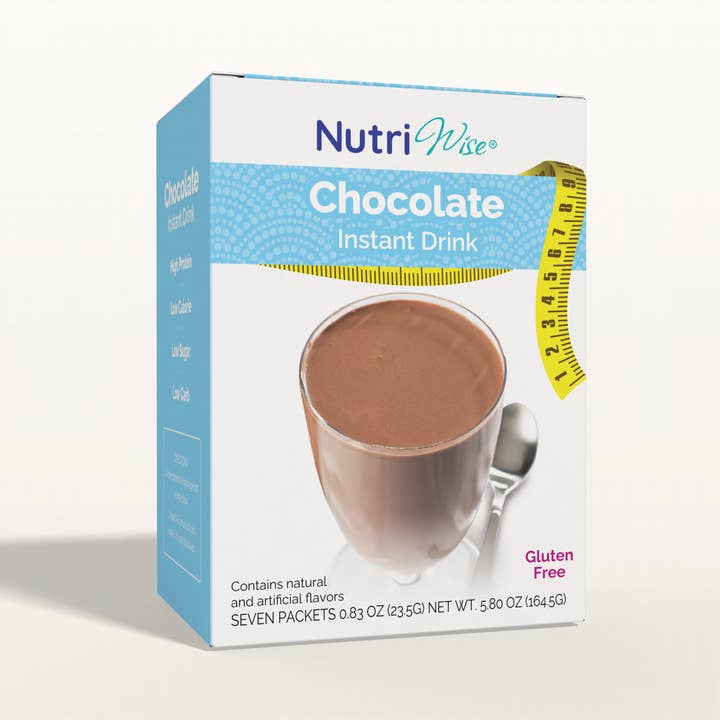 NutriWise Chocolate Instant Protein Drink (7ct) for wholesale by BestMed