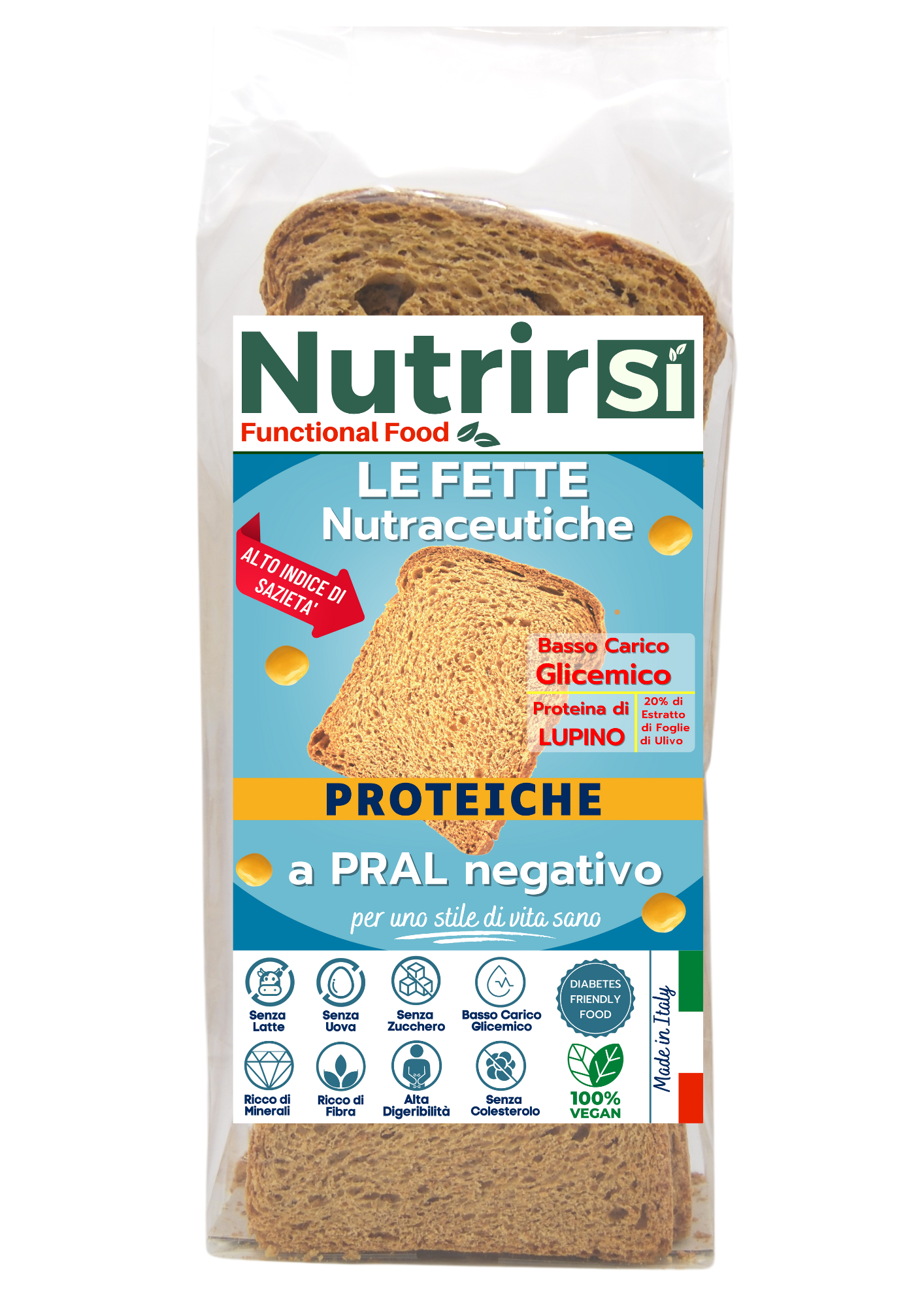 Nutrirsi SRLS - Wholesale Bread/Tortilla - NutriCrock, Nutraceutical Protein Rusks with Bas0