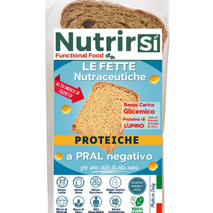 Nutrirsi SRLS - Wholesale Bread/Tortilla - NutriCrock, Nutraceutical Protein Rusks with Bas