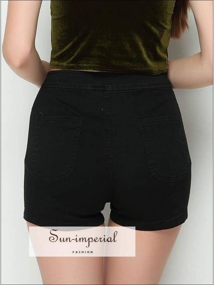Sun Imperial – Großhandel Shorts – Damen – Damen Vintage-Bekleidung Eng anliegendes High Slim Bottom3