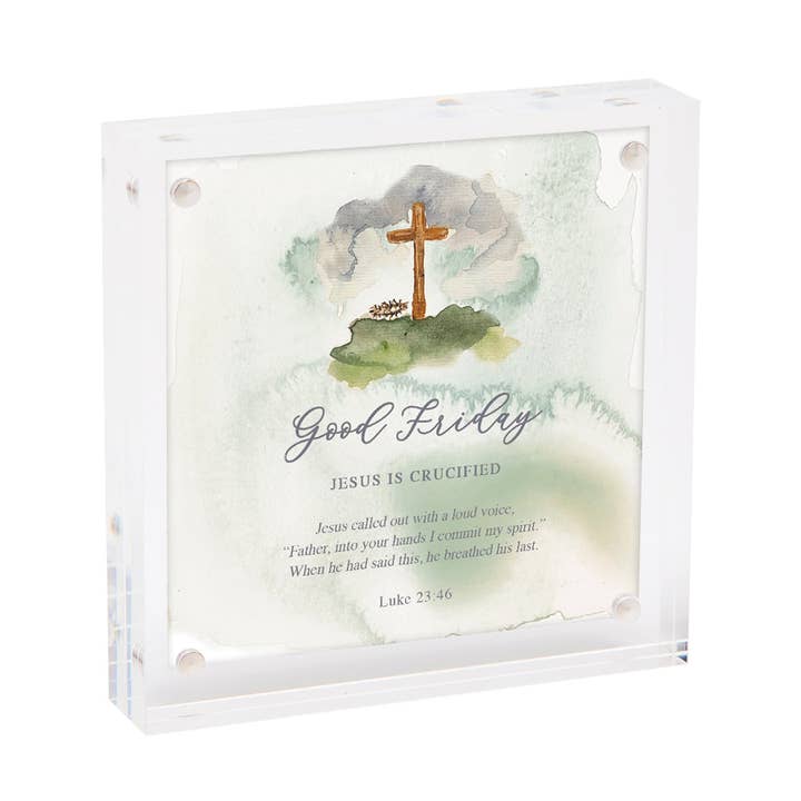 Easter "Holy Week" Calendar for wholesale by Over the Moon Gift