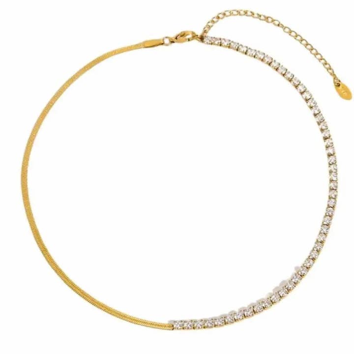 Colar Smoth Sparkle por atacado de Pervoné