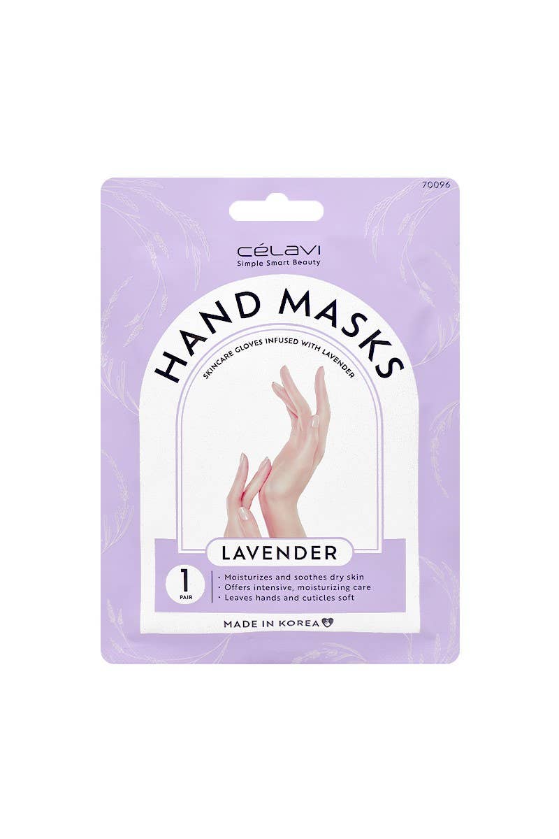 PINEAPPLE Beauty - Wholesale Hand Cream/Lotion - Celavi 70092 Lavender 3 Pairs Hand Masks Set - 1 Set2