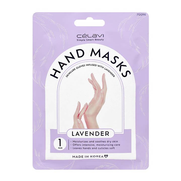 PINEAPPLE Beauty - Wholesale Hand Cream/Lotion - Celavi 70092 Lavender 3 Pairs Hand Masks Set - 1 Set2