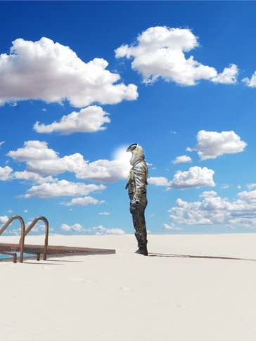 Off the Deep End 12x16 for wholesale by Alter Images Art