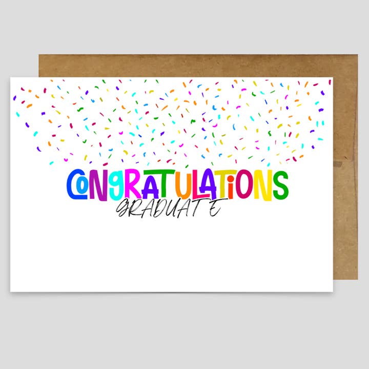 Gefeliciteerd Afgestudeerde - Wenskaart voor wholesale door Kevin & Kaia