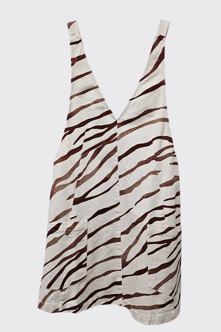 taupe Printed Mini Dress for wholesale on Faire8