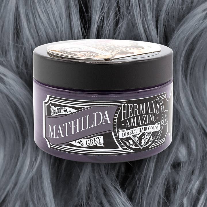 Herman's Amazing – Großhandel Haarfärbemittel – Mathilda Grey Vegane Semi-Permanente Haarfarbe
