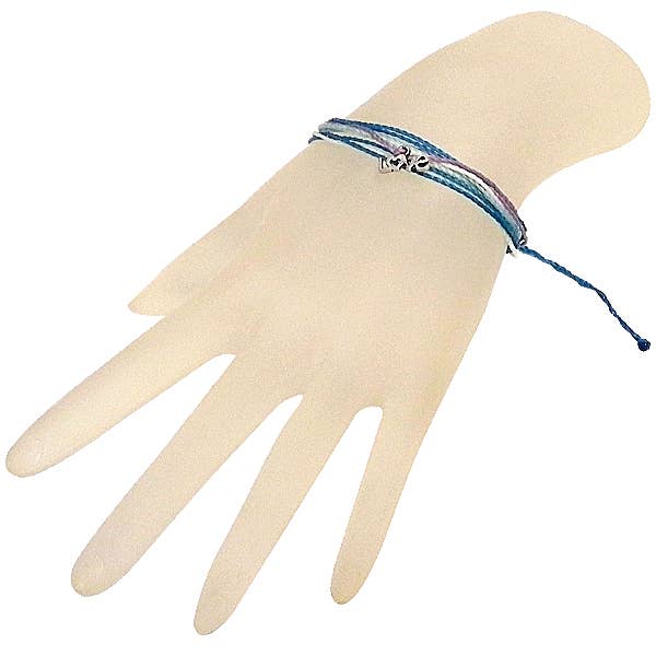 Pichincha - Wholesale Charm/Dangle Bracelet - Metal Charm Multi Strand String Pull Tie Bracelet12