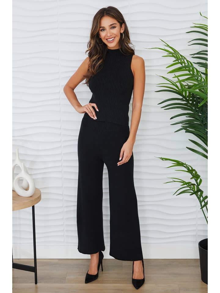 MILIO MILANO - Vente Haut en maille â femme - COQUILLE CĂTELĂE EN VISCOSE SANS MANCHES (330117/37715)5