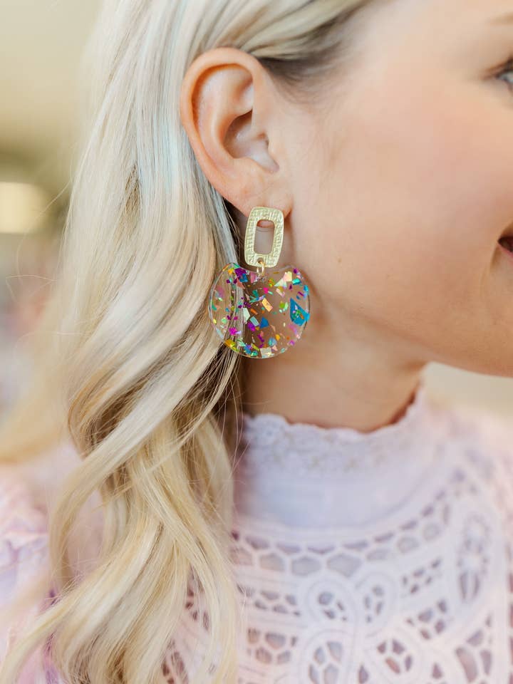 Gotas ovaladas Rainbow Flake para venta al por mayor de Taylor Shaye Designs