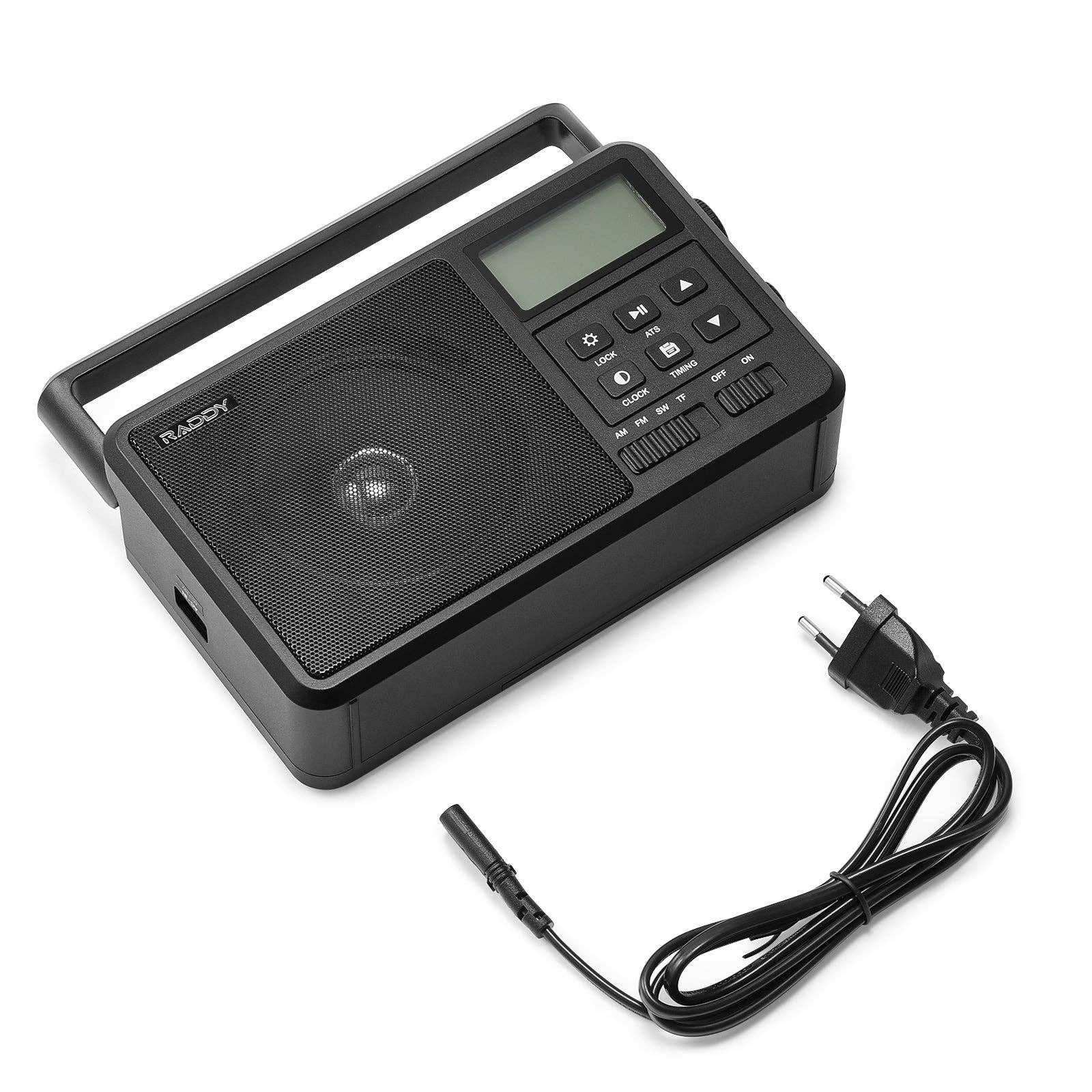 Radioddity - Wholesale Speakers - Raddy RF206 Shortwave Radio | FM/AM/SW | 8W Speaker | LCD Display | Bluetooth 5.0 | TF Card/USB Play10