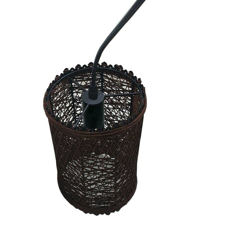 Ledsone - Wholesale Chandelier/Hanging Light - Modern Pendant Light Rattan Wicker Basket Ceiling Pendant8