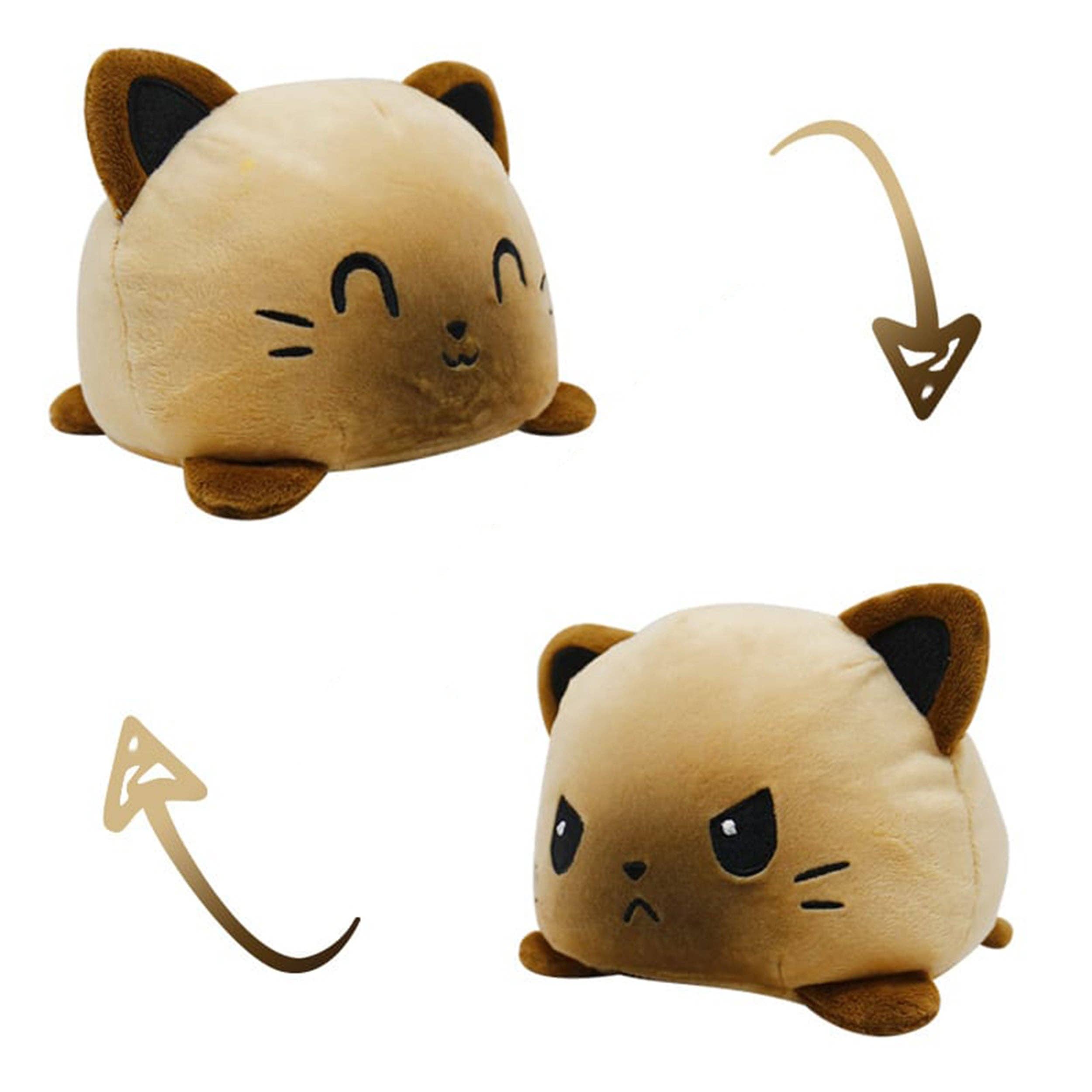 PR GROUPS LLC - Wholesale Stuffed/Plush Toy - Kids & Baby - Reversible Soft Cat Plush Stuffed Kids Toys0