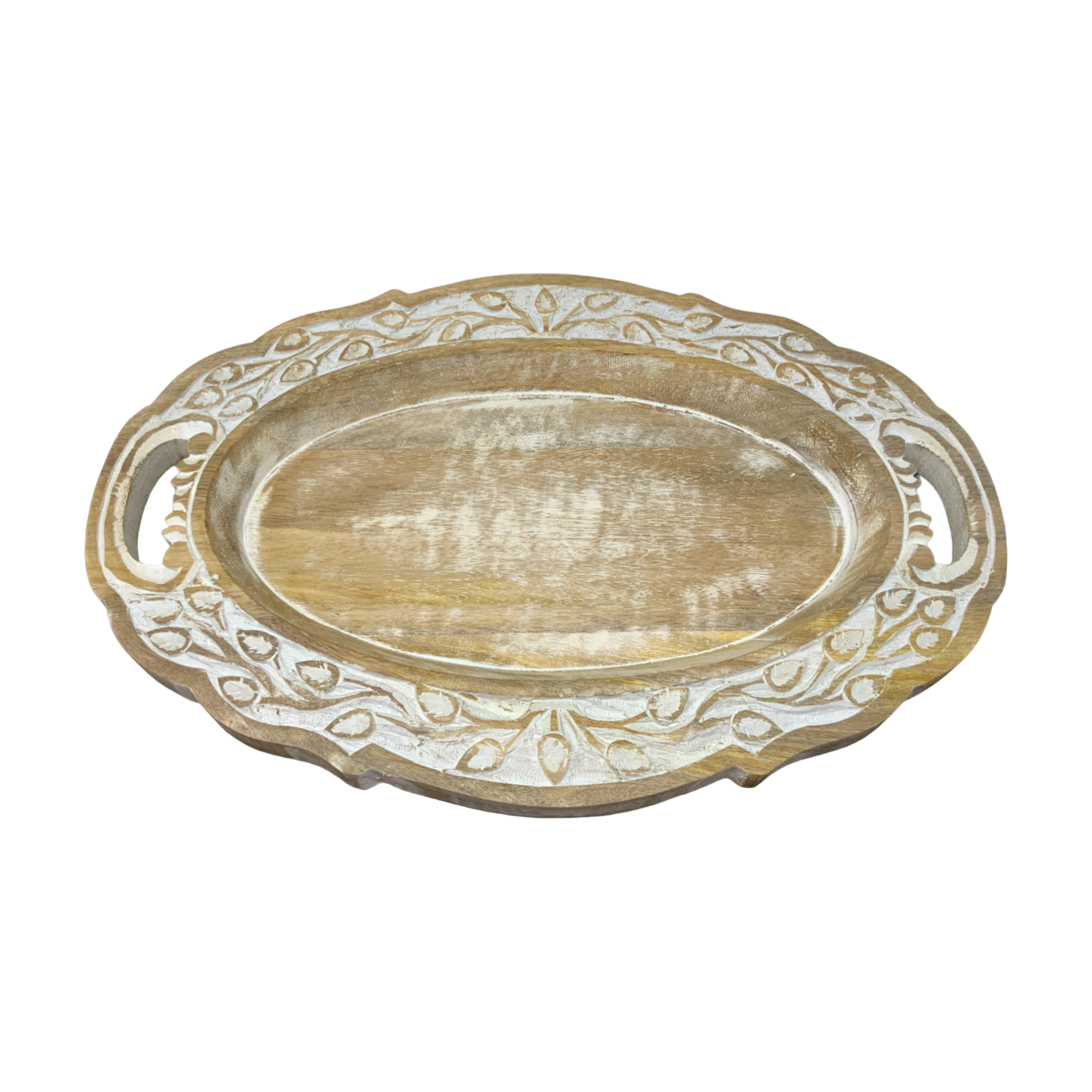 Wilco Home – Engroshandel Pyntebakke – Håndskåret massivt mangotræ Boutique-bakke26