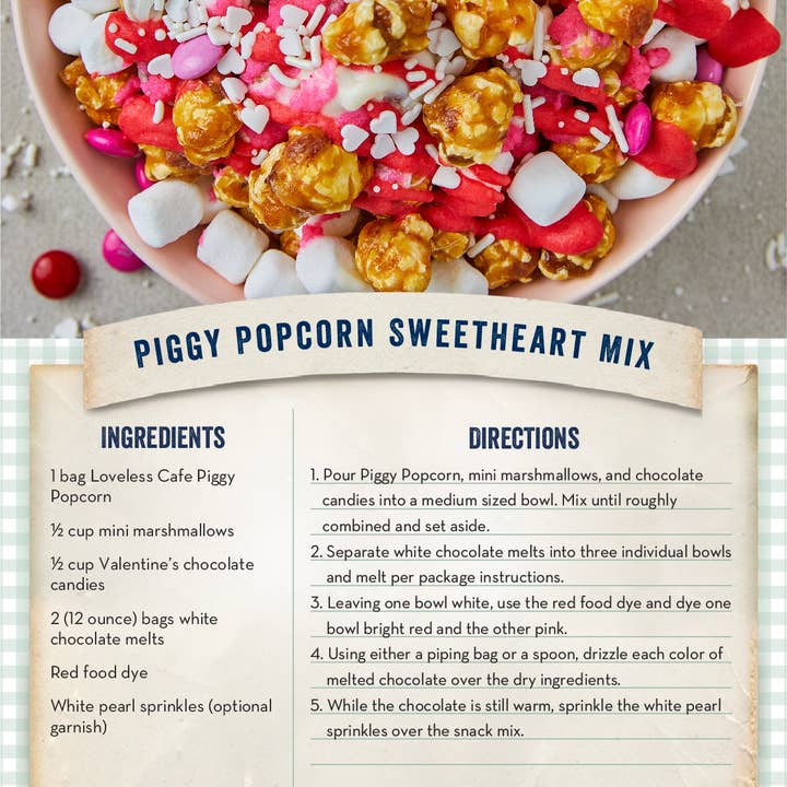 The Loveless Cafe - Wholesale Popcorn - Piggy Popcorn 8.5 oz