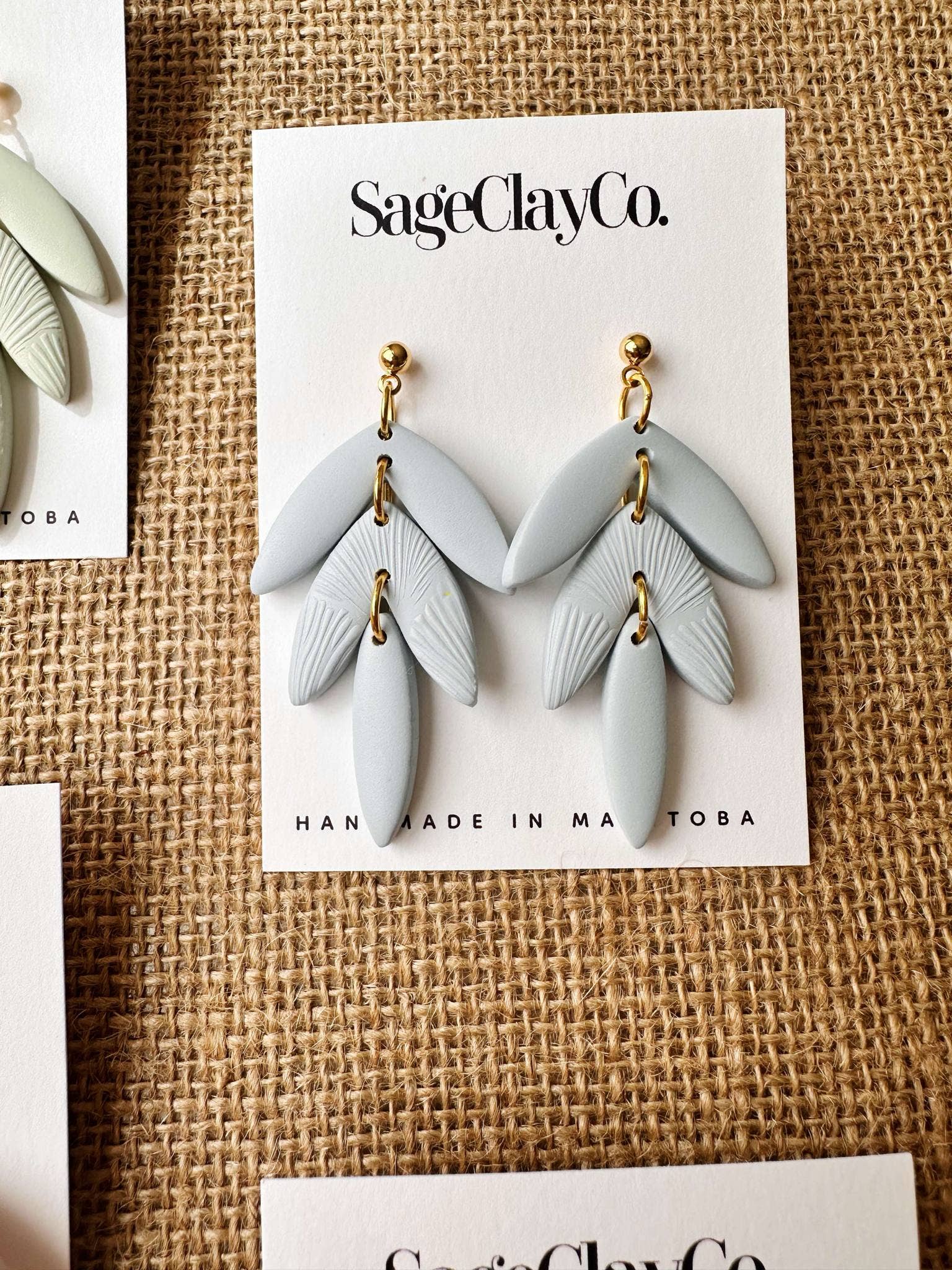 SageClayCo - Wholesale Dangle Earrings - Dahlia | In Bloom Collection0