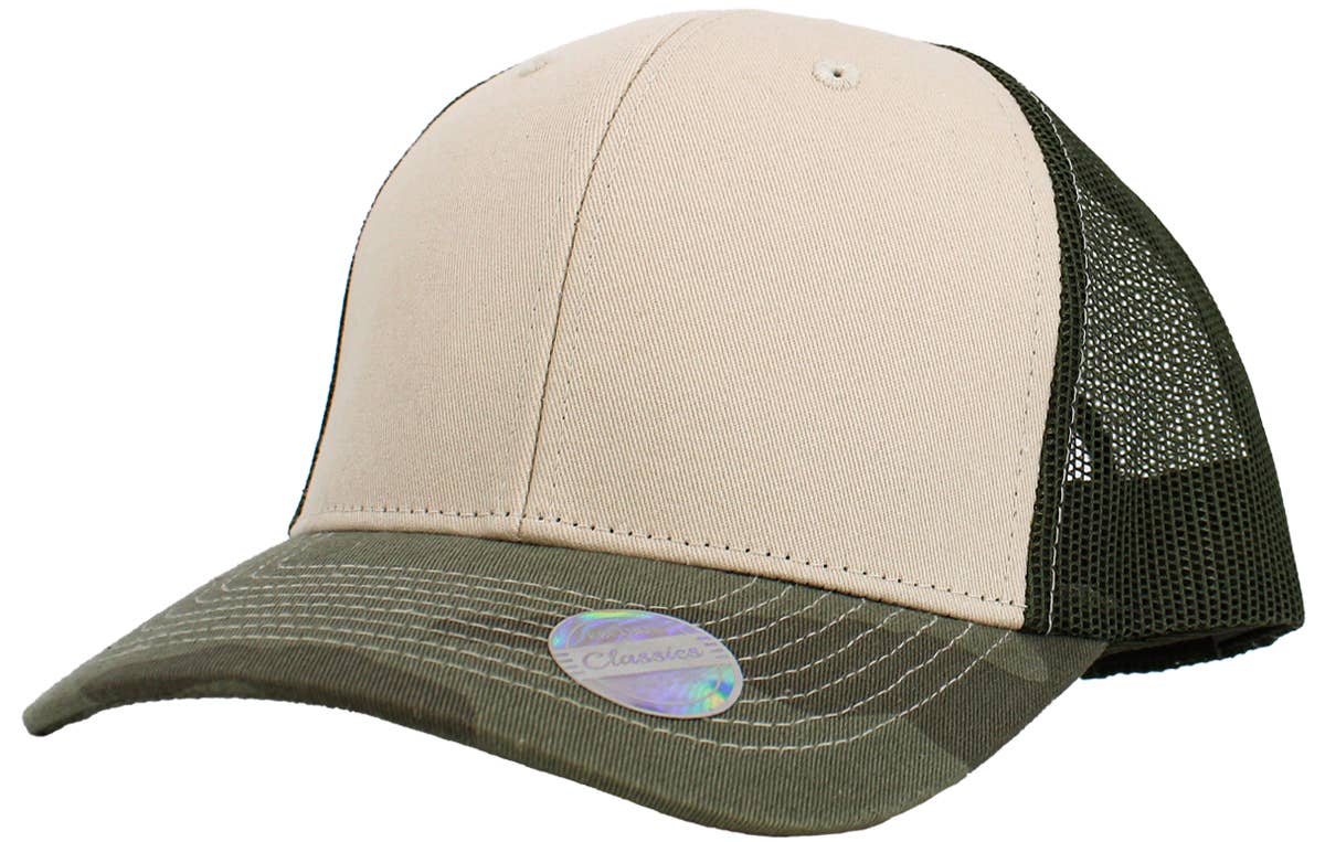 KBETHOS - Wholesale Trucker Hat - Unisex - CLASSIC 6 PANEL MESH BACK210