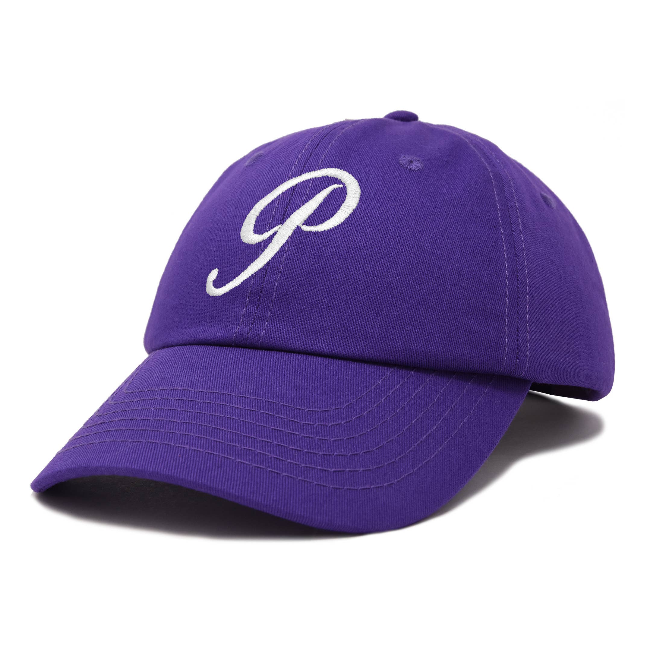 Dalix - Wholesale Baseball Cap - Women's - DALIX Initial Hat Letter P Womens Baseball Cap Monogram71