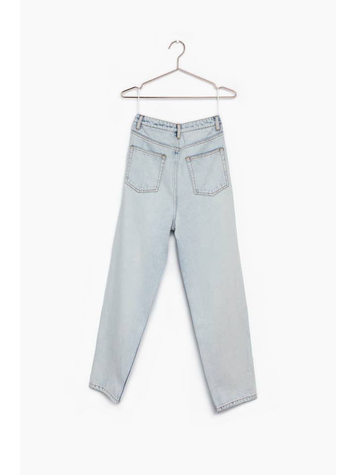 BLEACHED BLUE The Asher Jeans for wholesale on Faire5