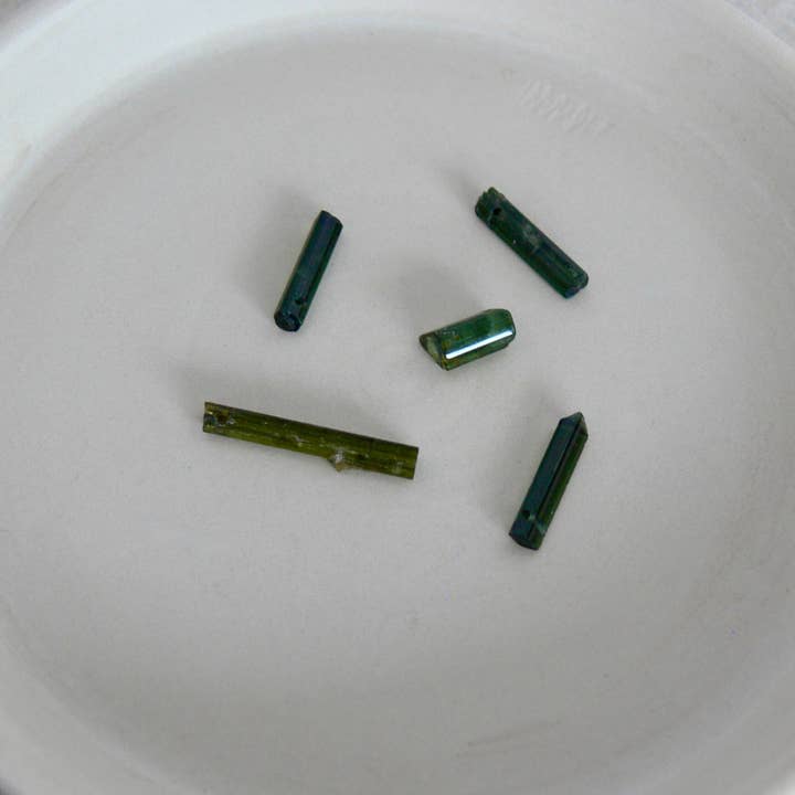 Rope and Leather - Wholesale Pendant/Charm Necklace - Tourmaline and Silk Necklace2