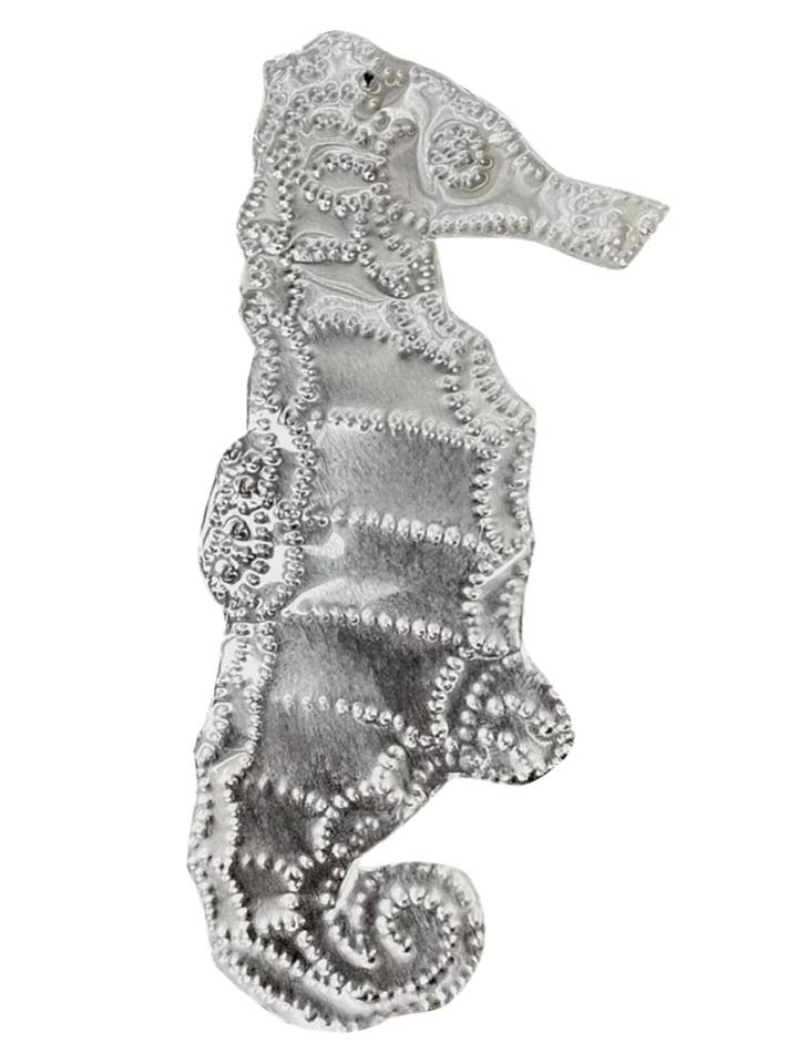Aluminum Sea Horse Decorative Strand for wholesale by Bamboo Source Tropical Decor