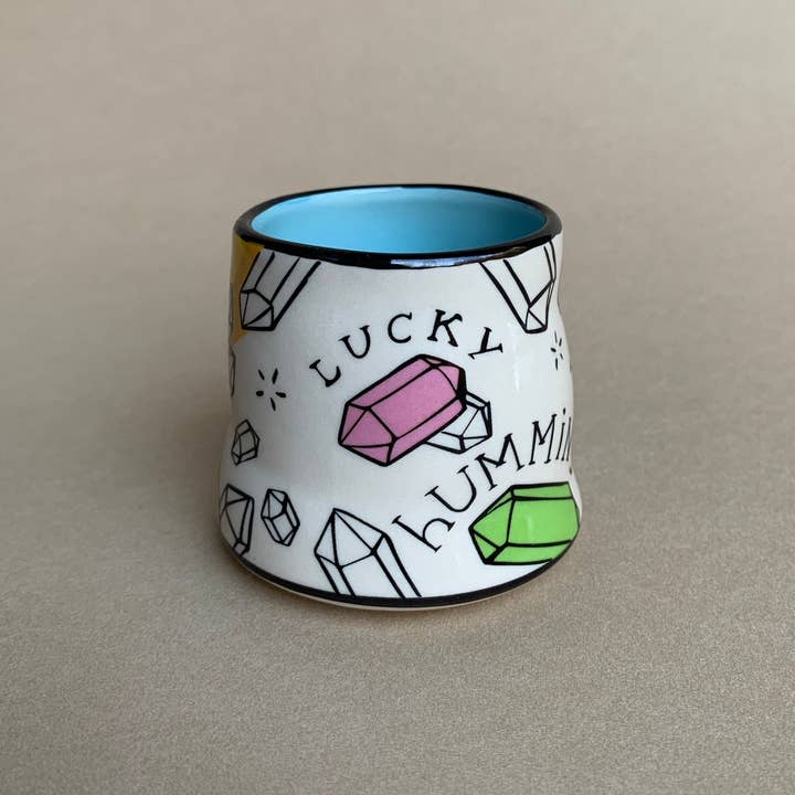 The Bowl Maker - Wholesale Coffee/Tea Cup - Lucky Hummingbird Cup - Small