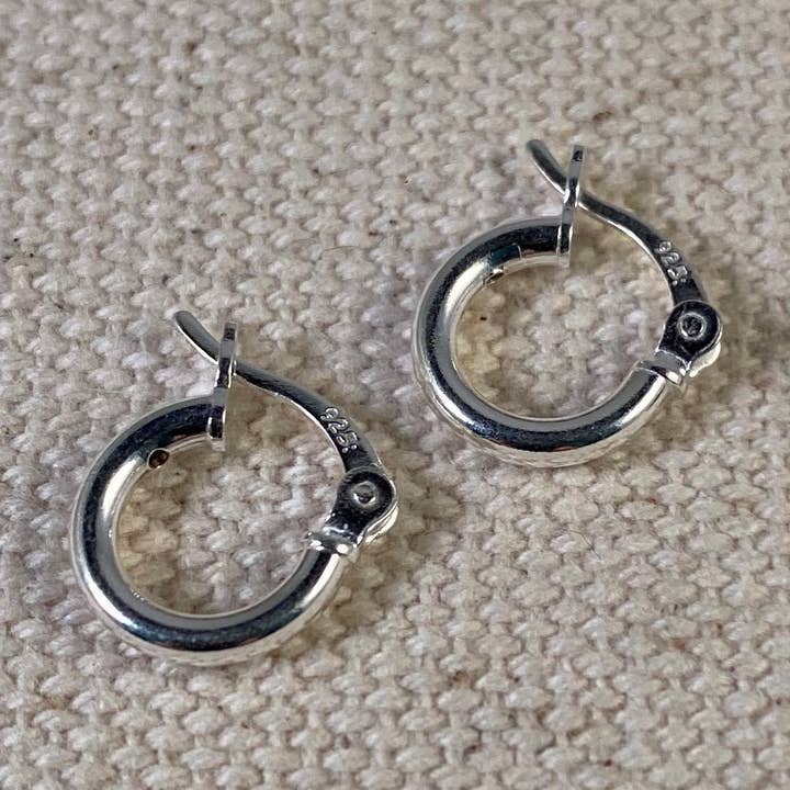 Sterling Silver 10MM Eurowire Hoop with Gemstones or Pearls for wholesale by wild pearl