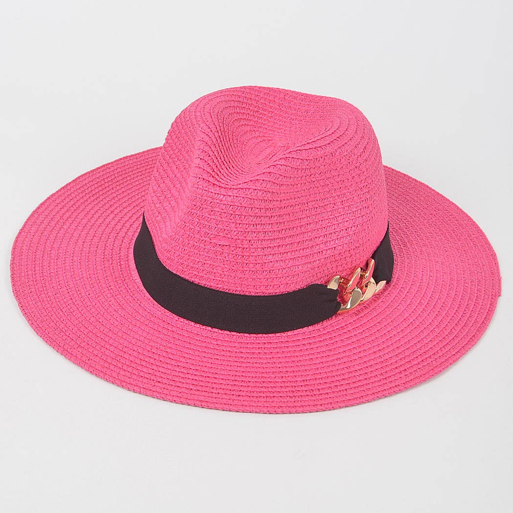 3AM BY H&D ACCESSORIES - Wholesale Straw Hat - Women's - Straw Fedora Hat9