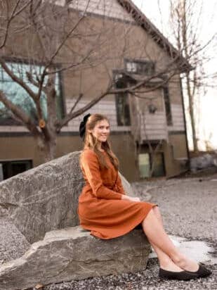 Organic cotton and Hemp Canadian Dress for wholesale by The Kneelength Frock