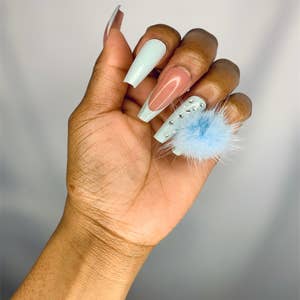 Wholesale Customize Artificial Fingernails and Toe Nail Lash Sets