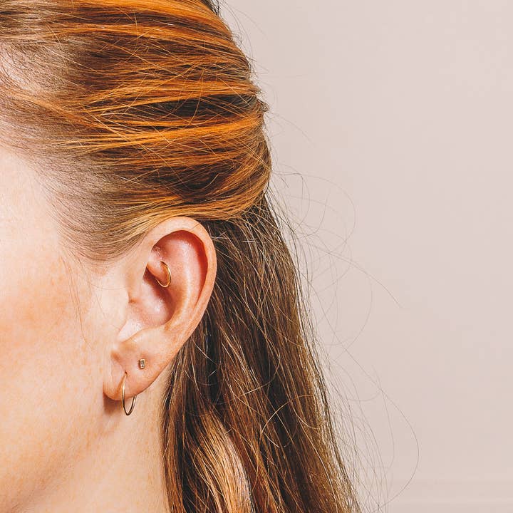 Janna Conner - Wholesale Hoop Earrings - Endless Hoop Earrings | 14K Gold2