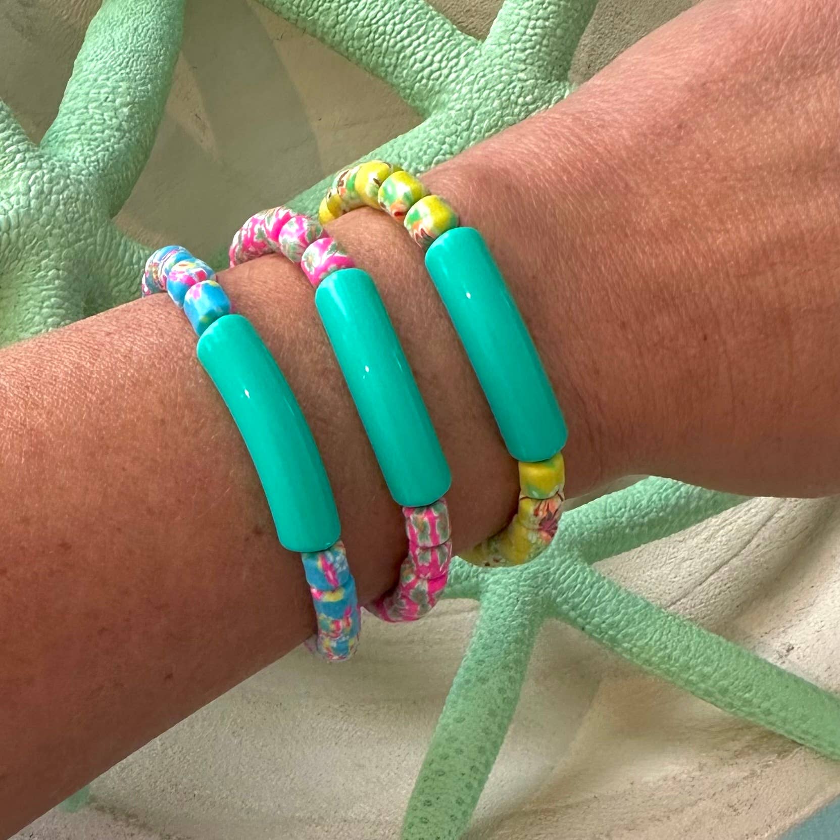 Kids Clay Bead Bracelet Stack​, Projects