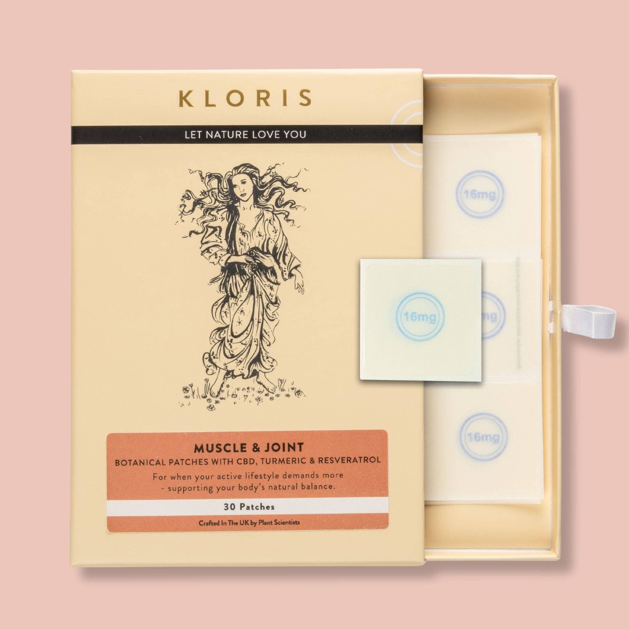 KLORIS – wholesale Topical wellness patches – Natural Muscle & Joint Patches with Turmeric & Omegas