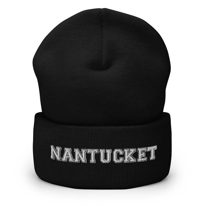 Bonnet à revers Nantucket - États-Unis pour la vente par The Beanie Shop
