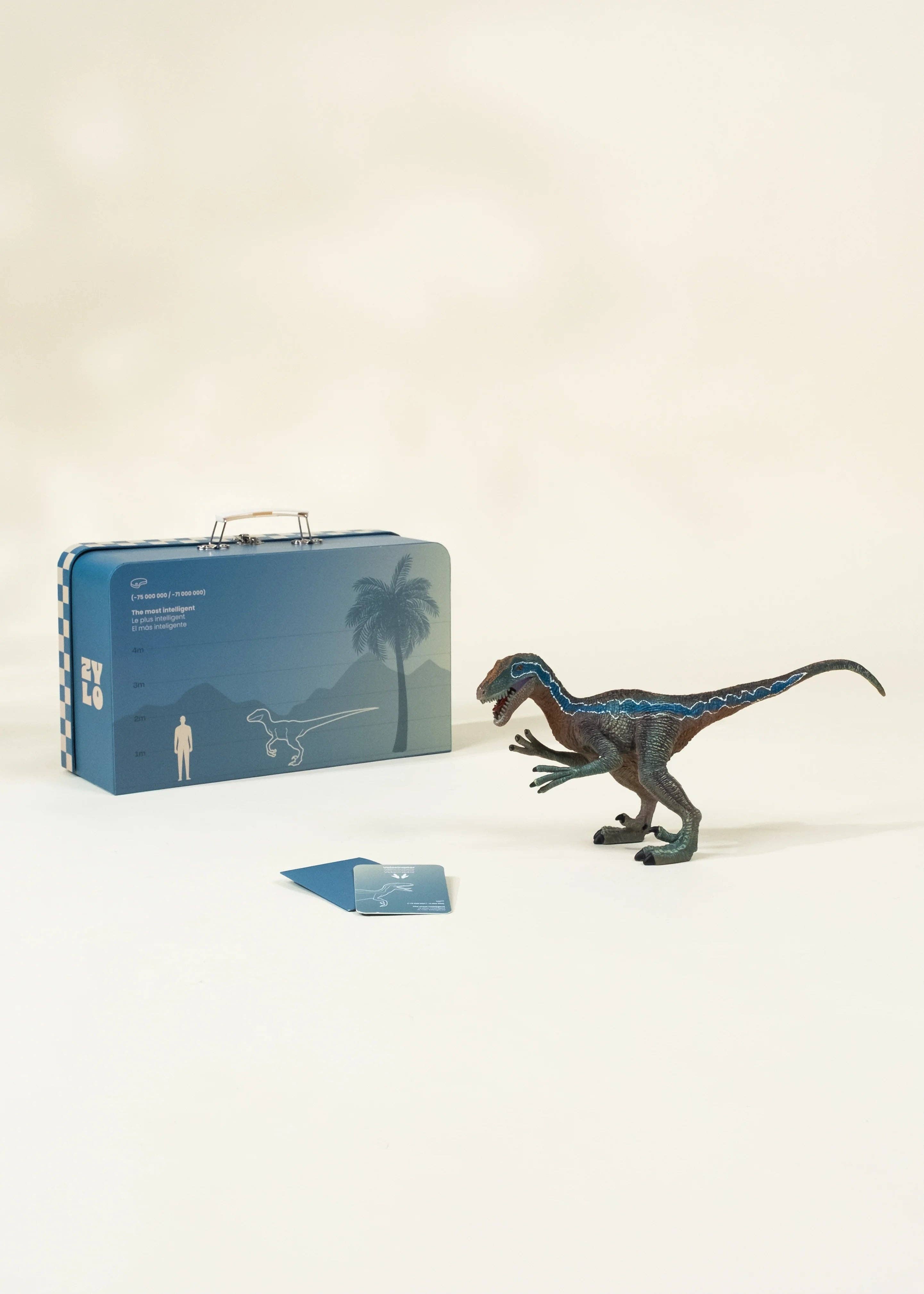 Coco Village - Wholesale Figurine Toy - Kids - Velociraptor Dinosaur in a Collectible Box4