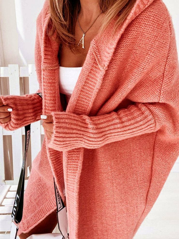 Sweetkama – Großhandel Strickjacke – Damen – Damen-Cardigan in Uni mit offenem Vorderteil SKT50105