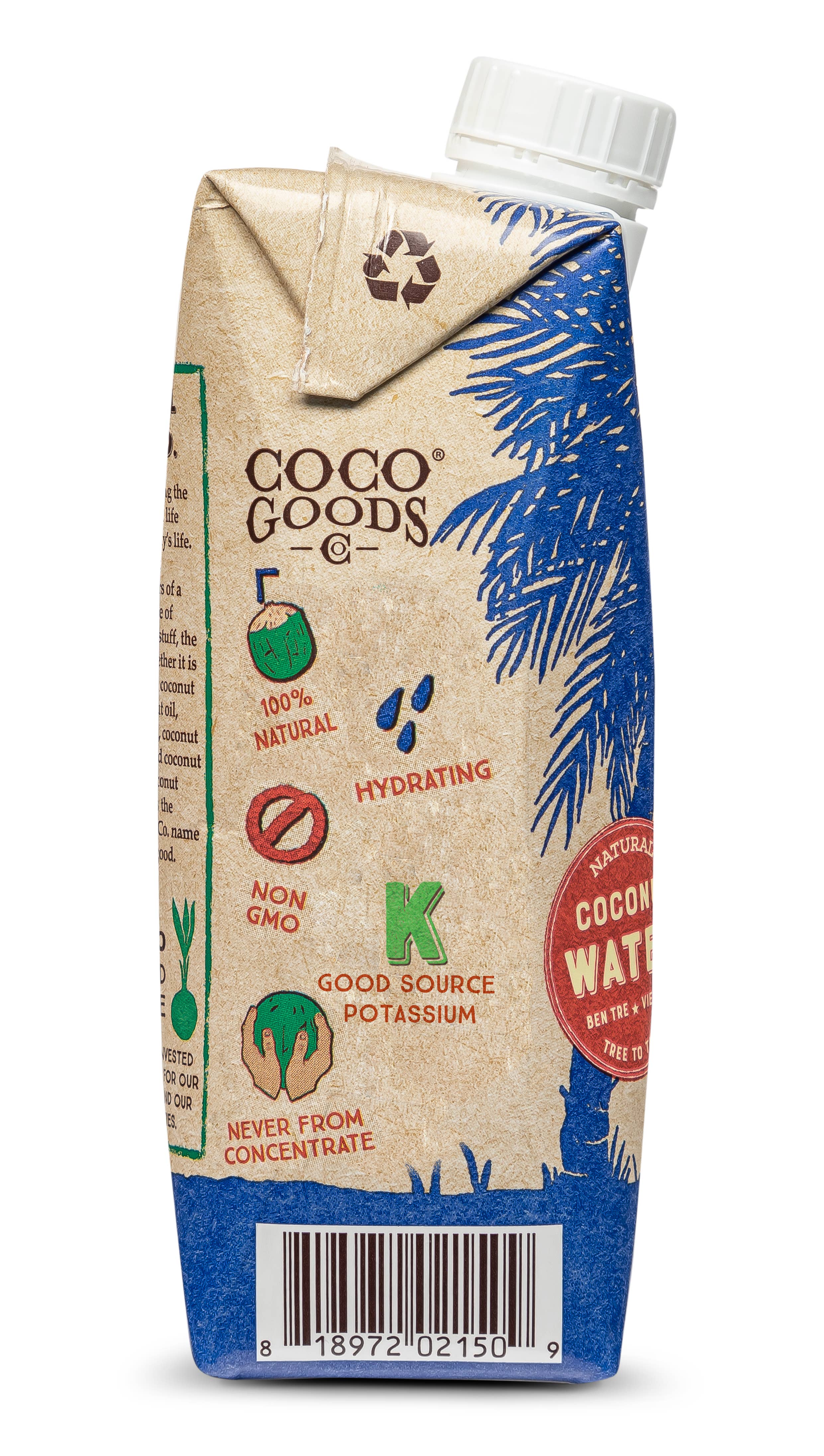 CocoGoods Co - Wholesale Flavored/Infused Water (Non-Carbonated) - CocoGoodsCo Natural Coconut Water1