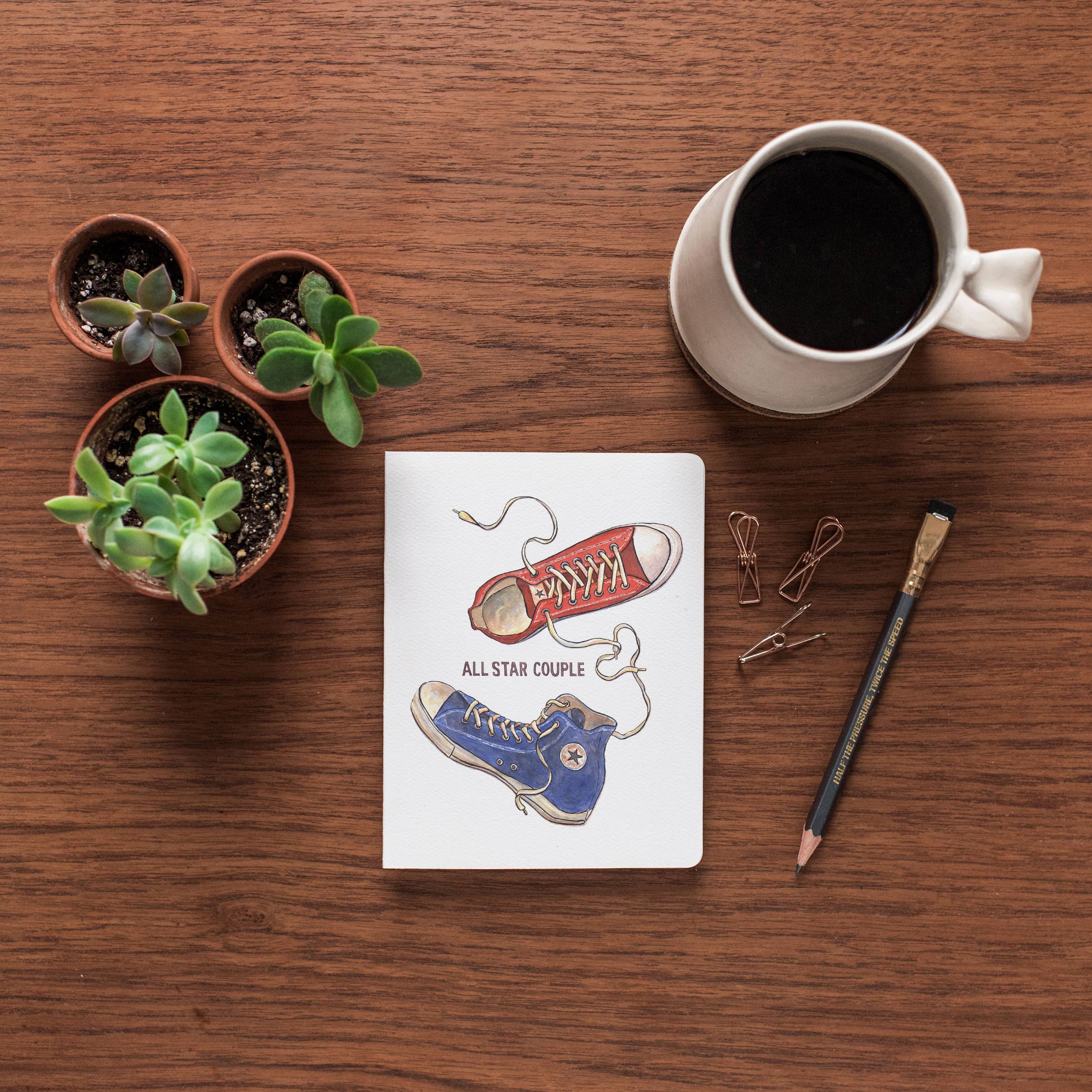 Gotamago - Wholesale Love Card - All Star Couple Card1