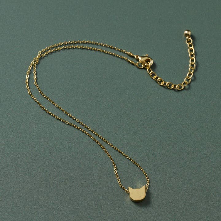 Ten Thousand Villages - Wholesale Pendant/Charm Necklace - Dainty Cat Necklace - unpub 12/20/24