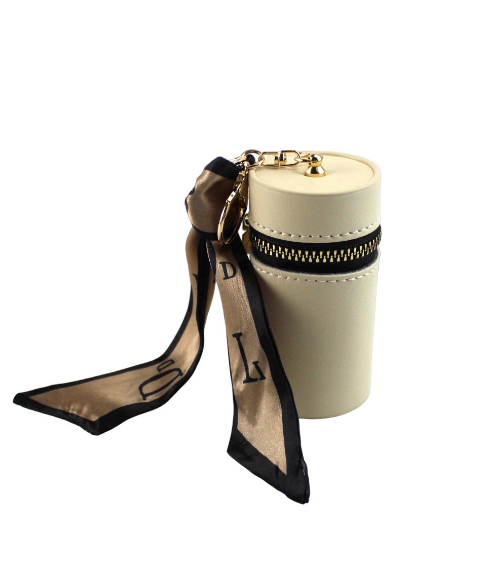 Mix 936A Lipstick Holder Keychain Solid Color for wholesale on Faire2