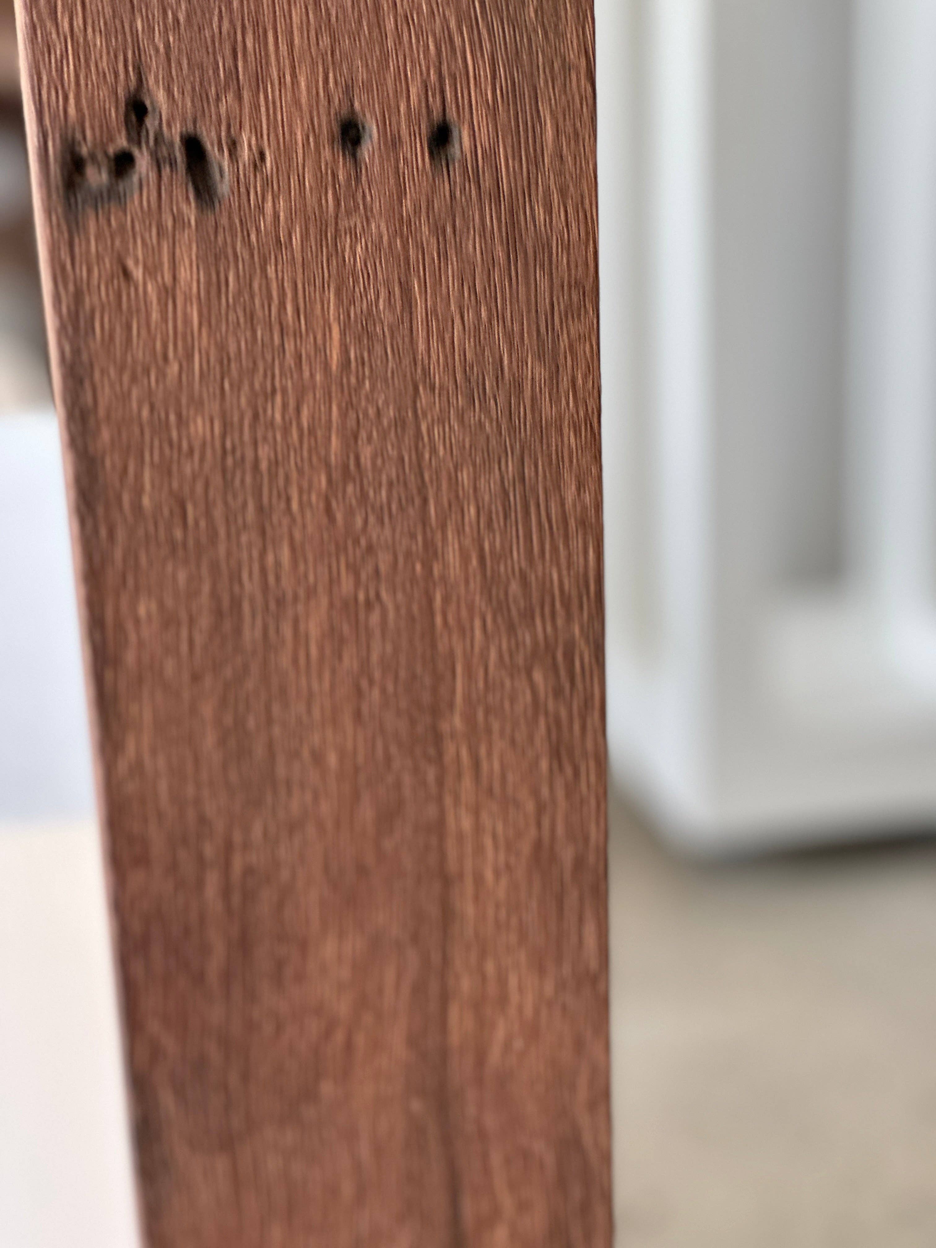 Office Objets - Wholesale Wall Mirror - Mirror with exotic brutalist old iron wood frame H:139cm81