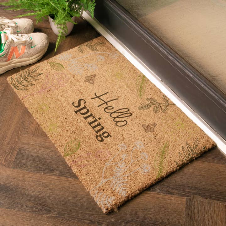 Tapete de Entrada de Fibra de Coco Primavera (60 x 40cm) por atacado de Artsy Mats