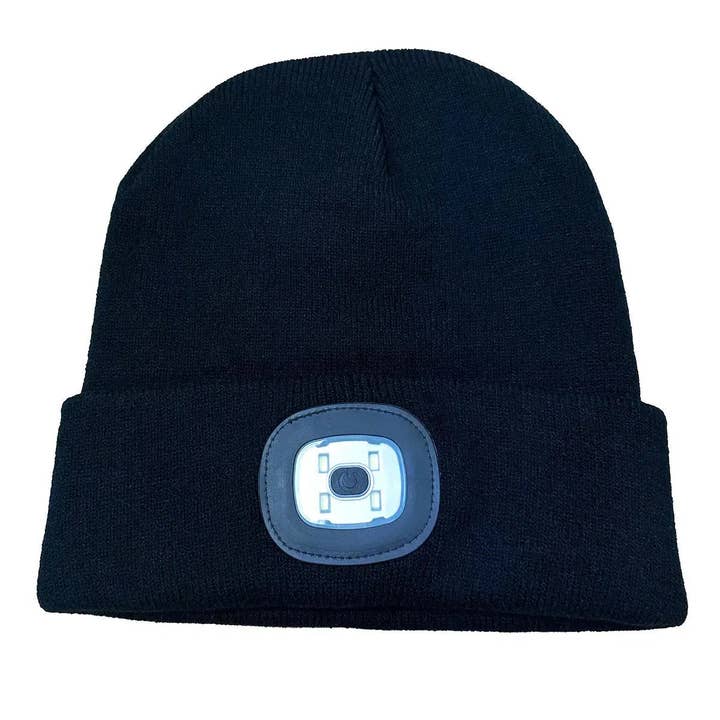 Novelty Closeout - Wholesale Beanie - Unisex - Roughneck LED Light Rechargeable Winter Hat Assortment5