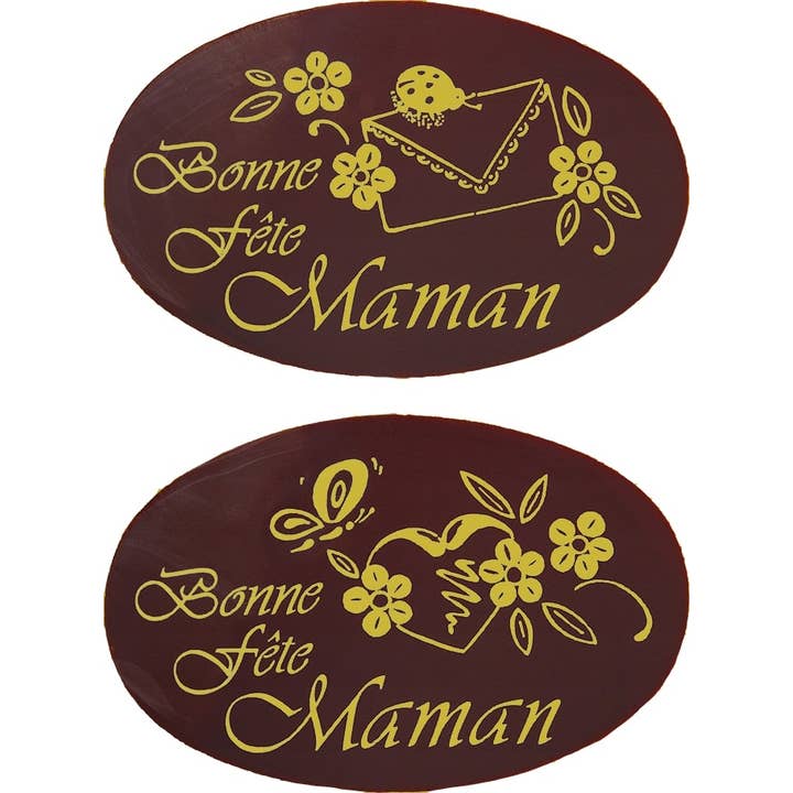 Bombasei Decor GmbH - Wholesale Chocolate - Maman Ovals (48 pieces)