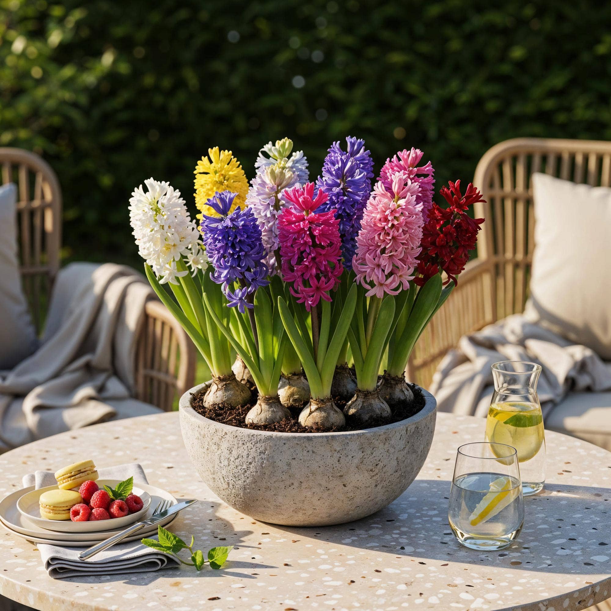 Oasis of Life – Großhandel Pflanzen – Blumenzwiebeln Hyazinthen Mix – 10 Stück – Duftende Hyacinthus in verschiedenen Farben – Zwiebelgröße 14/15 – Für Beet, Balkon & Terrasse – Pflegeleicht2