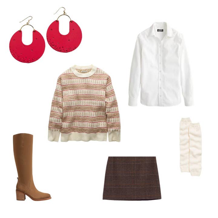 Nickel and Suede - Wholesale Dangle Earrings - Crimson Starscape Leos2