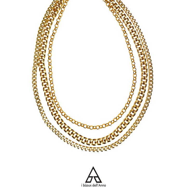 COLLIER MULTICHAÎNES pour la vente par bijoux dell'anno